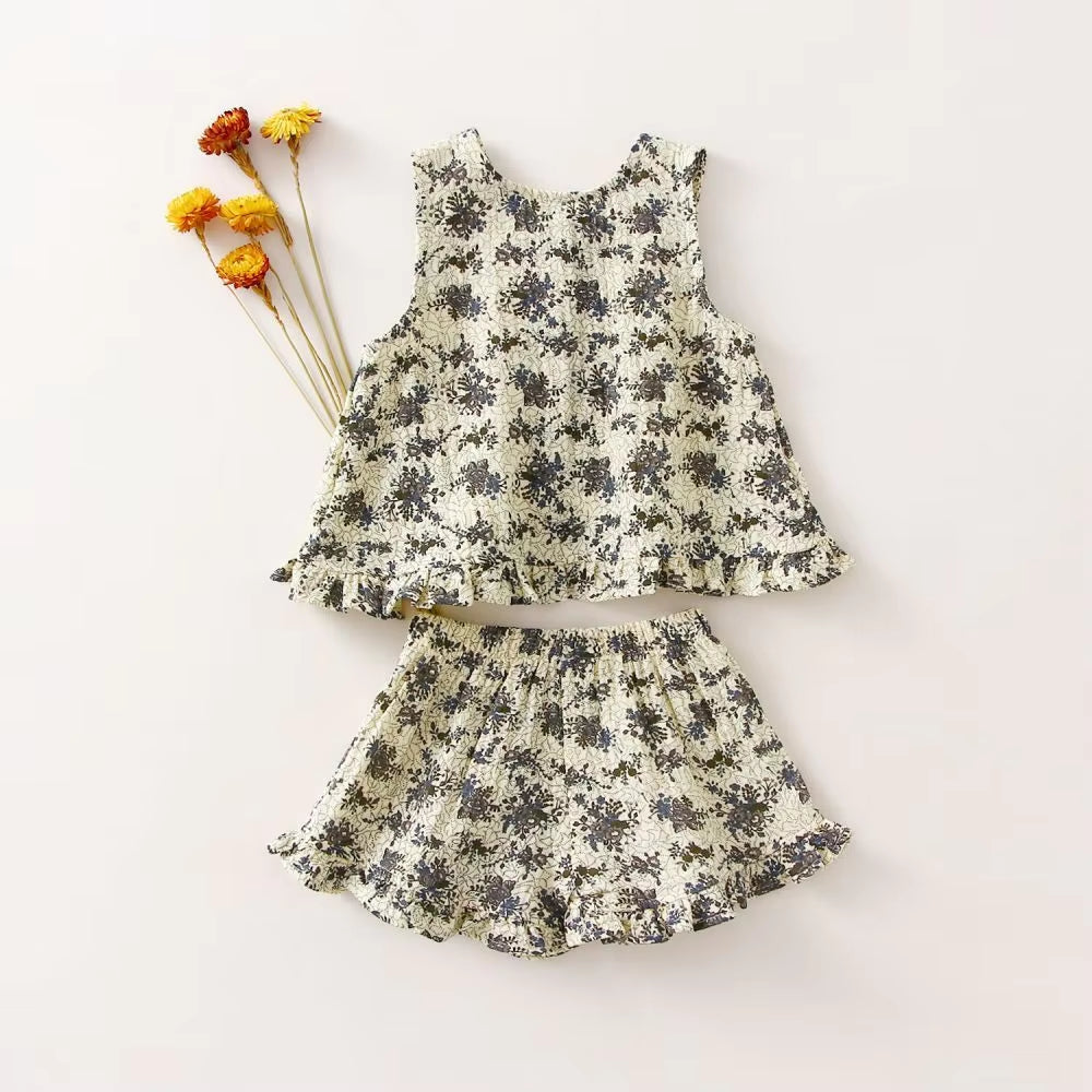 Organic Cotton Summer Clothing Sets - 2 Piece Outfit