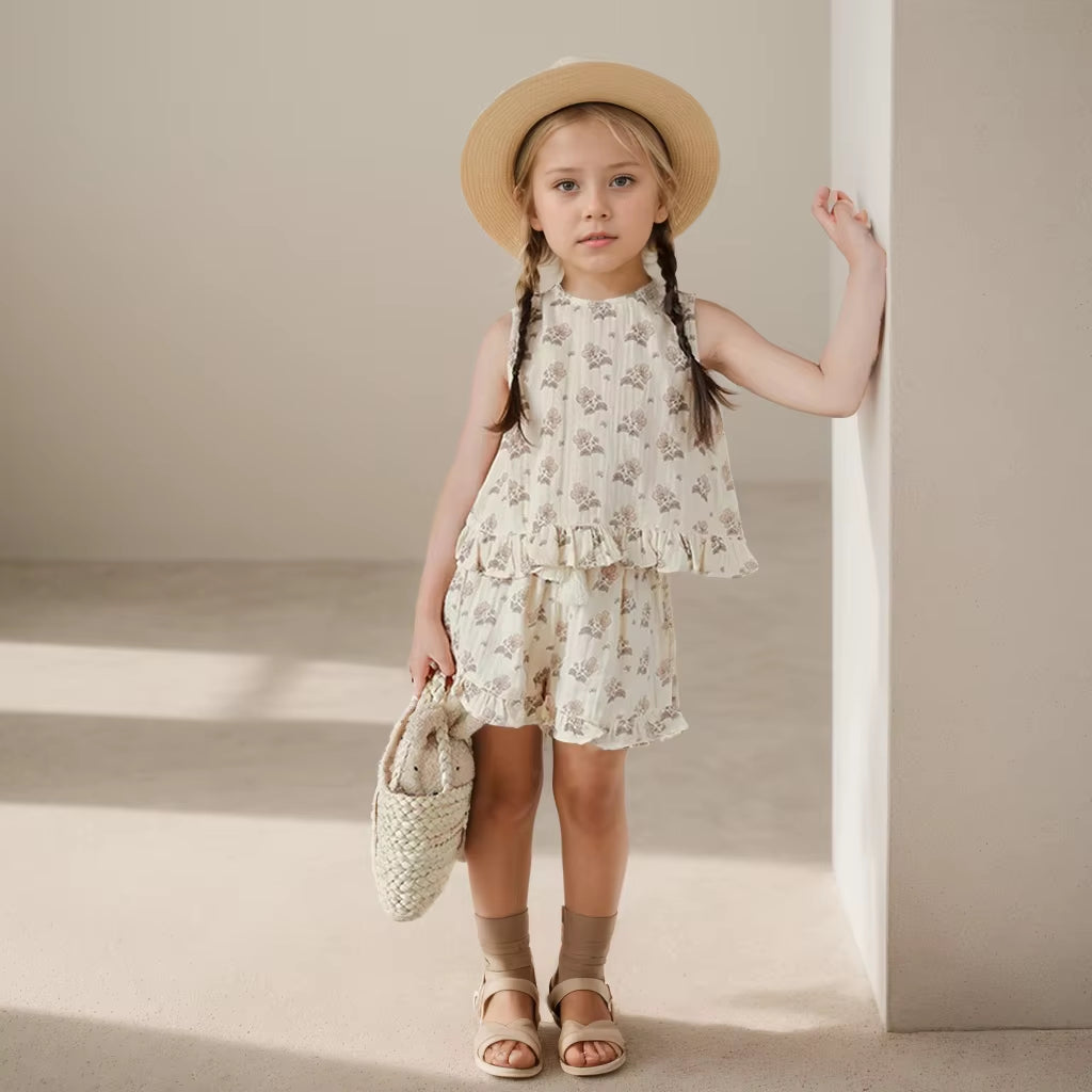 Organic Cotton Summer Clothing Sets - 2 Piece Outfit