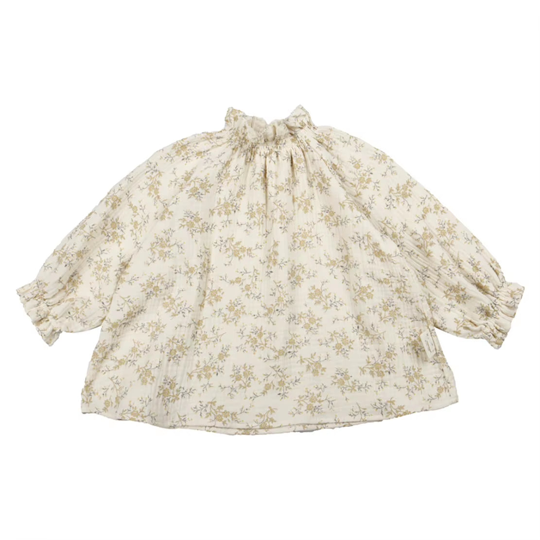 Organic Cotton Floral Dress for Newborn and Toddler Girls - Spring Collection