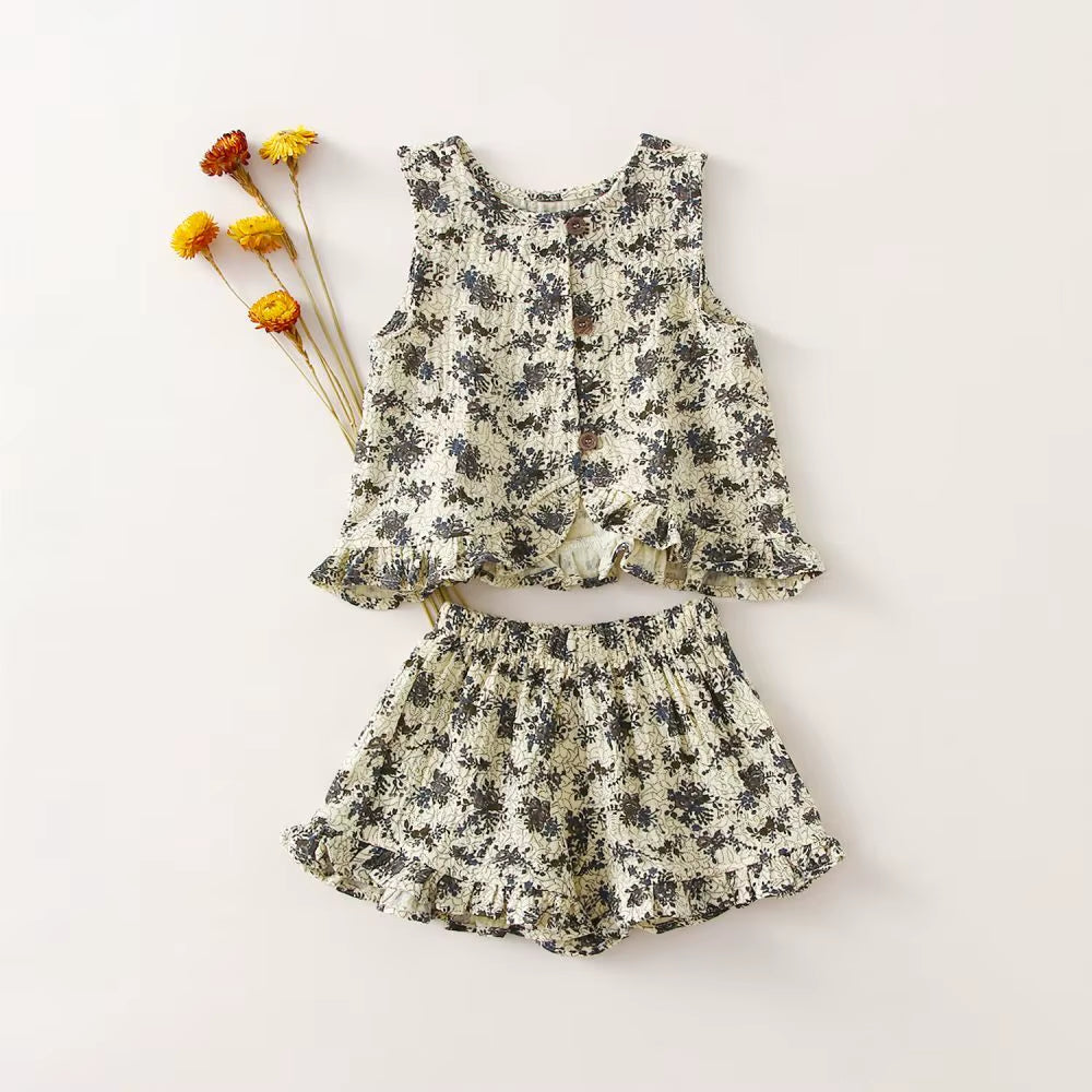 Organic Cotton Summer Clothing Sets - 2 Piece Outfit